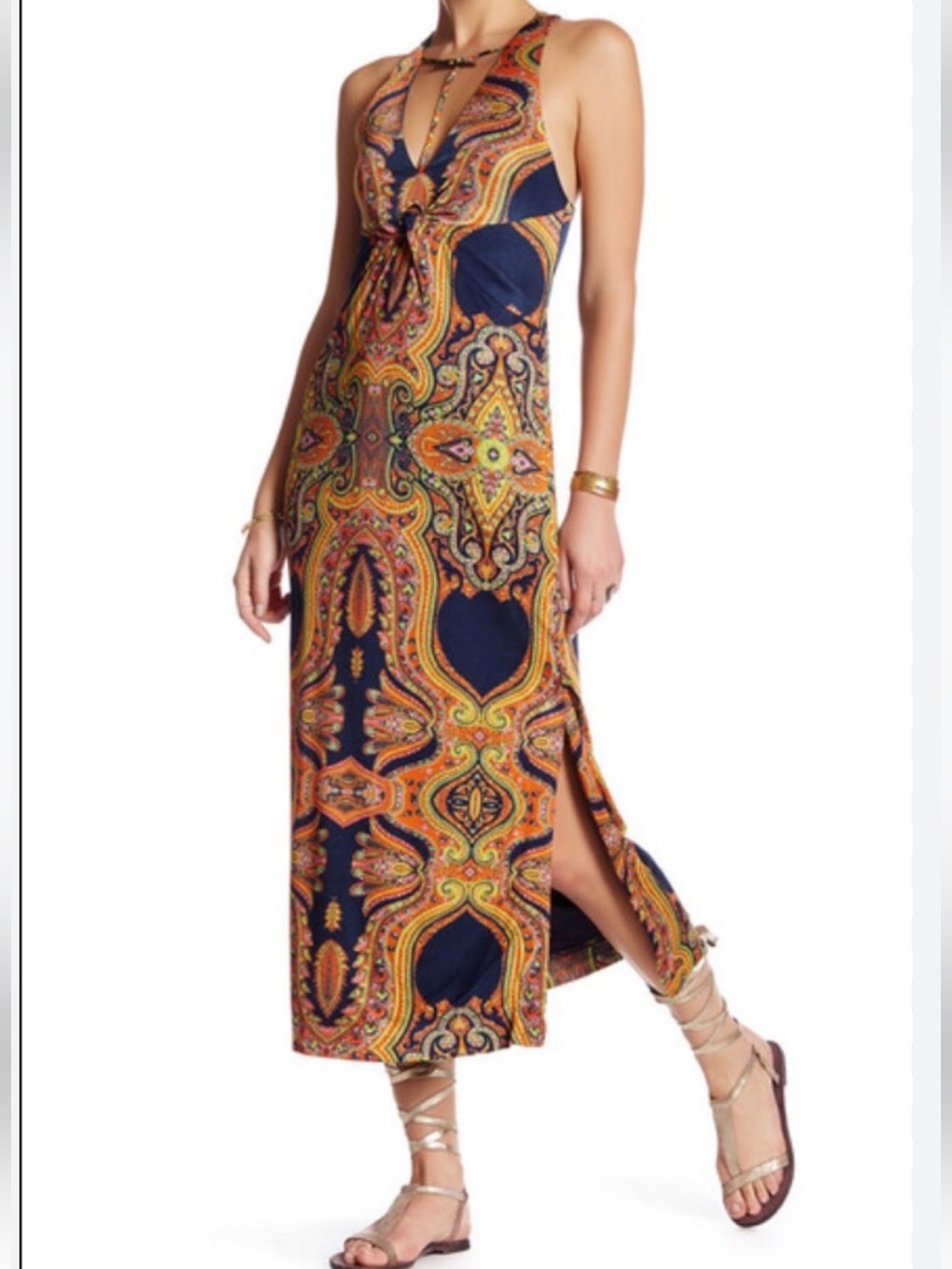 Free People Sin City midi dress